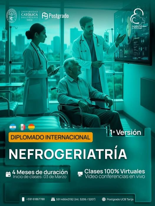 Diplomado internacional NEFROGERIATRÍA